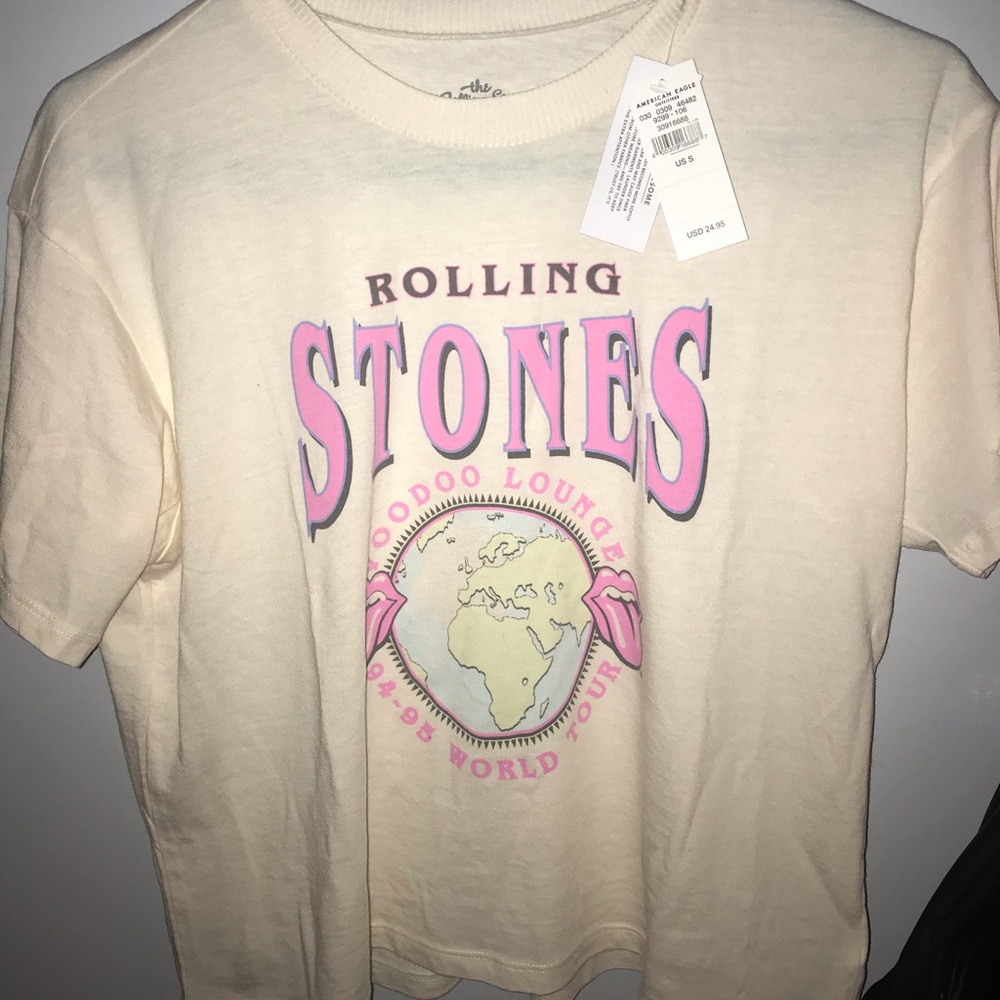 nwt Rolling Stones american eagle shirt